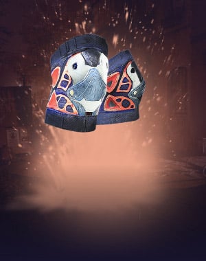 NinjaBike Messenger Exotic Kneepads