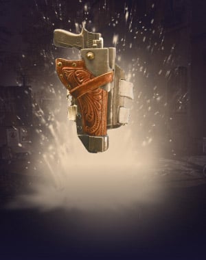 Dodge City Exotic Holster Boost