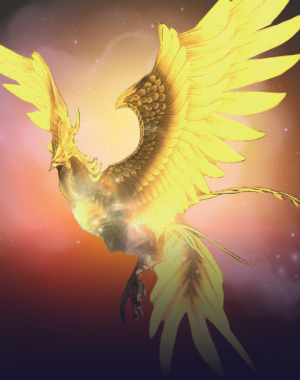 FFXIV | Firebird Mount (Lanner)