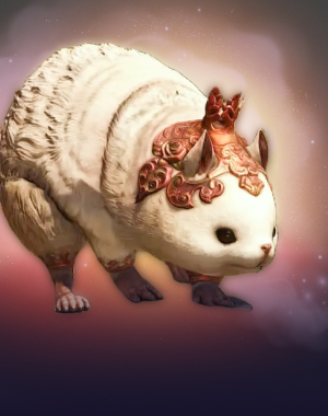 FFXIV | Silkie Mouse Mount