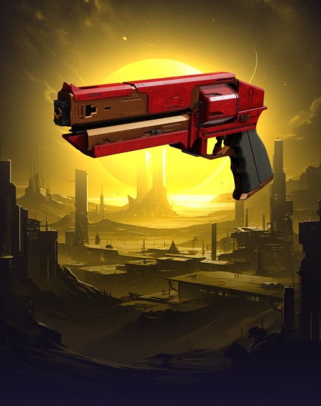 Kindled Orchid Legendary Hand Cannon